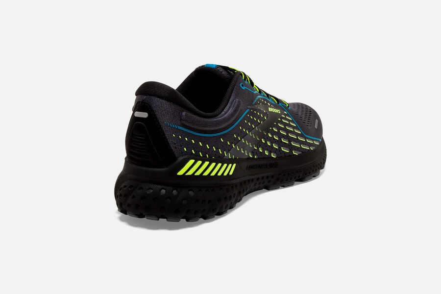 Brooks Adrenaline Gts 21 Road Loopschoenen Heren - Zwart/Blauw - 307586OPC